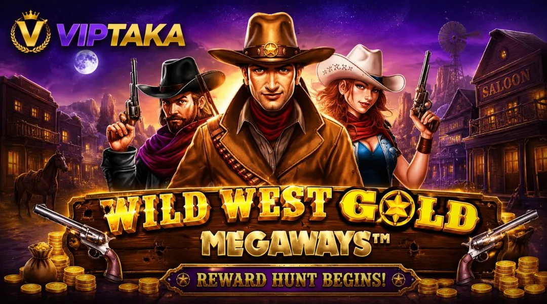 Wild West Gold Megaways VIPTAKA – কাউবয় থিমযুক্ত রিওয়ার্ড হান্টিং স্লট