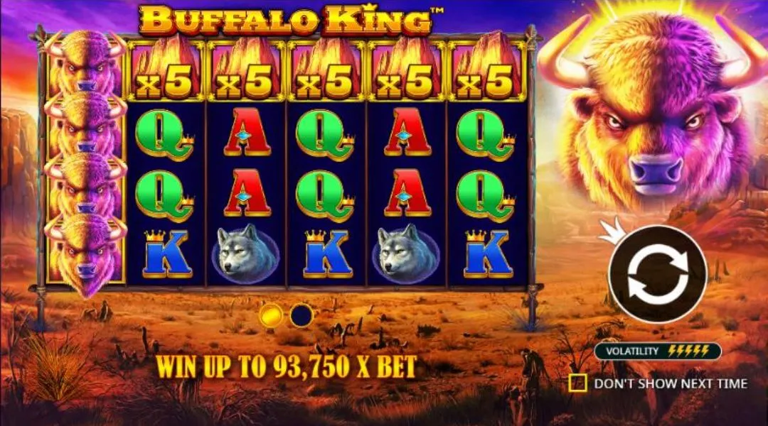VIPTAKA-তে বাফেলো কিং Buffalo King ওয়াইল্ড প্রেইরি